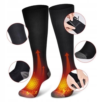 Зимние носки с электрическим подогревом