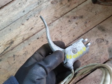 ВИНТАЖНЫЙ ВЕЛОСИПЕДНЫЙ РЫЧАГ ROMET REKORD ТОРМОЗНАЯ РУЧКА ЗАДНИЙ ТОРМОЗ ORIGI PRL