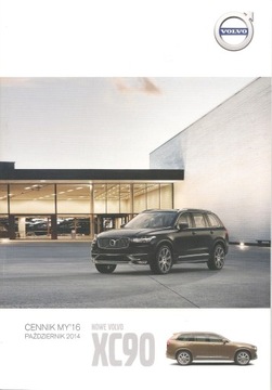 Volvo XC90 prospekt cennik 10 2014 polski 36 stron
