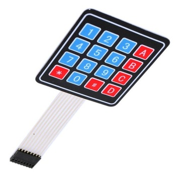 Klawiatura membranowa 4x4 cienka Arduino 16
