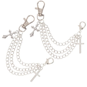 Металлическая цепочка для обуви в форме звезды с бахромой.