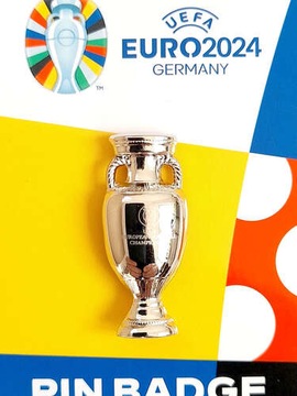 Нагрудный значок чемпионата Европы по футболу 2024 года.