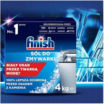 Соль для посудомоечной машины FINISH 4 кг.