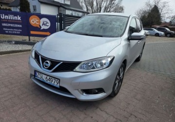 Nissan Pulsar 1.2 DIG-T 115KM 2016 Nissan Pulsar Swiezo sprowadzony Zarejestrowany Ubezpieczony. 1.2 115KM, zdjęcie 1