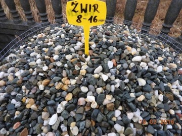 РЕЧНЫЕ МЕШКИ ДЛЯ ГРАВИЯ 25 КГ МИКС бело-коричневый 500 КГ