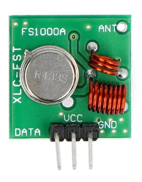 Радиопередатчик Arduino 433 МГц + модуль приемника
