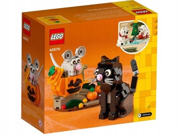 LEGO CLASSIC 40570 КОШКИ И МЫШКИ ПОДАРОК ​​НА ХЭЛЛОУИН