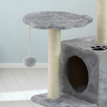 КОГАТКА С КОШКОЙ ДОМИК БАШНЯ С КРОВАТЬЮ КОГАТКА ДЛЯ КОШКИ С ИГРУШКОЙ