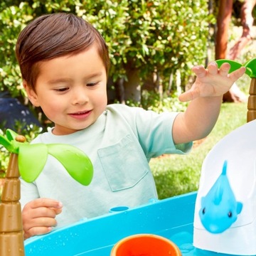 Песочница Столик с водой Остров Водопад Little Tikes