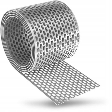 KRATKA OKAPOWA NA PTAKI OSÓWKA 100MM X 5MB ALUMINIOWA RAL 9006