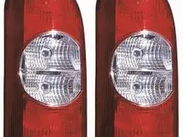 2X SVĚTLA ZADNÍ ABAKUS L+P DO NISSAN OPEL RENAULT INTERSTAR MASTER II