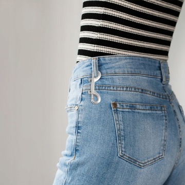 Двусторонние зажимы Прочный брелок