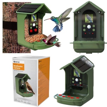 КАМЕРНАЯ КОРМУШКА ДЕНВЕР для птиц колибри НОЧНАЯ ЛЕСНАЯ СТРЕЛКОВАЯ ЛОВУШКА BFC-1200