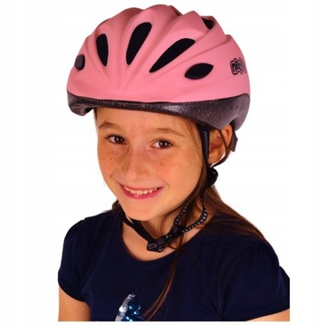 Kask rowerowy dziecięcy S 48-52cm regulacja siatka