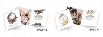 Рождественские открытки с фото-пожеланиями