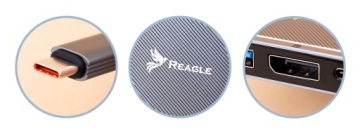 АДАПТЕР-концентратор USB-C Порт дисплея DP 8K 60 Гц PD M1 M2