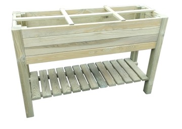 PLANTER , WYSOKA DONICA, MINI WARZYWNIAK, ZIELNIK 120x40x80
