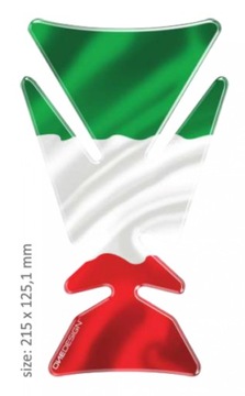 ONEDESIGN tankpad Engineering Italian flag