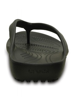Crocs czarne buty Japonki klapki Kadee II Flip ROZMIAR W11 42-43