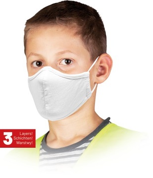 Maska Maseczka Dla Dziecka Wielorazowa Do Szkoły