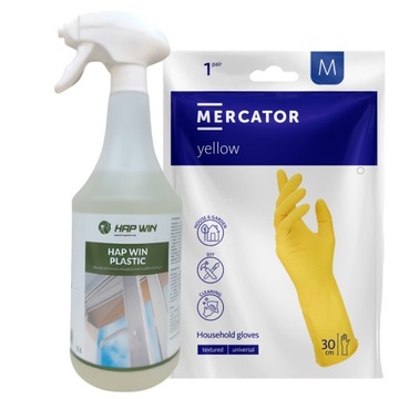 ЖИДКОСТЬ ДЛЯ ПЛАСТИКОВЫХ РАМОК ПВХ 1Л ПЕРЧАТКИ ИЗ МИКРОФИБРЫ М