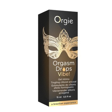 ŻEL KROPLE ORGAZMOWE JAK WIBRATOR - ORGIE 15 ML