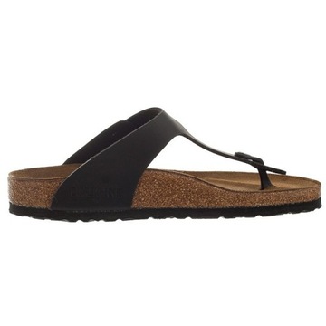 Buty na Lato Wygodne Klapki Japonki Birkenstock Gizeh 043691 Czarne