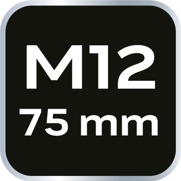 Шлицевой наконечник M12 x 75 мм S2 x 2 шт. НЕО 10-910