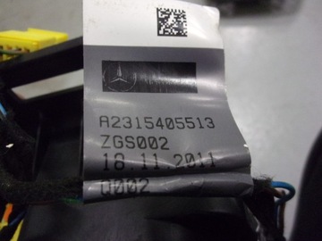 MERCEDES R231 SL231 SL 350 AIRBAG ULOŽENÍ SPOLUJEZDCE A2318600602