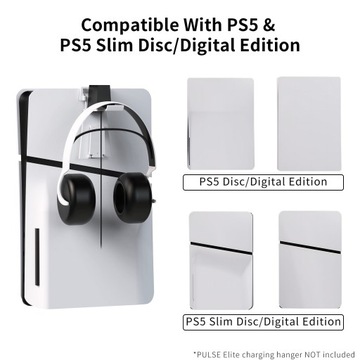 Podstawka chłodząca RGB z kontrolerem i portalem do ładowania PS5 dla PS5/PS5 Slim