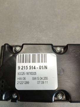 BMW X6 E71 PANEL KLIMATIZACE ZADNÍ 9215514