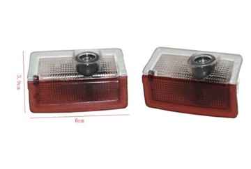 MERCEDES A B C E СВЕТОДИОДНЫЙ ЛОГОТИП СВЕТОДИОДНЫЙ ДВЕРНОЙ ПРОЕКТОР 2X