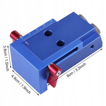 по дереву 9,5 мм синий Дырокол