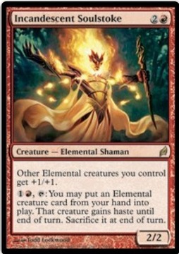 MTG Incandescent Soulstoke Rare LWR