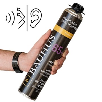 Pianka pistoletowa piana montażowa 65+ 875ml