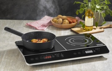 ДВОЙНАЯ ПОРТАТИВНАЯ ИНДУКЦИОННАЯ ПЛИТА 3500ВТ