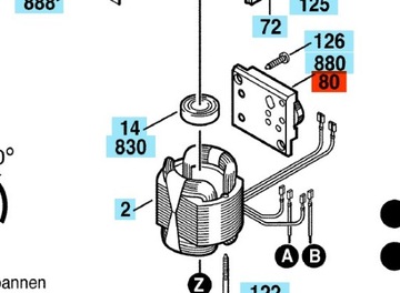 BOSCH REGULATOR OBROTÓW GBH7/45 DE 1617233006
