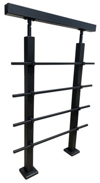 Barierka LOFT-1 90/150 cm czarna