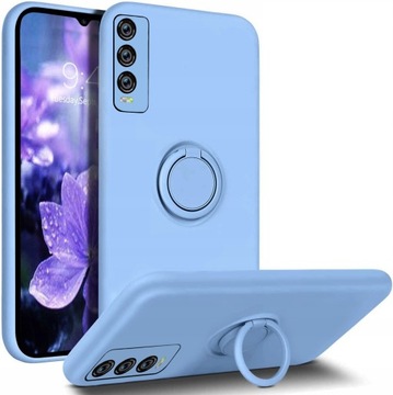 ETUI RING SOFT MAT DO VIVO Y11s / Y20s +SZKŁO