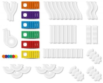 МАГНИТНЫЕ БЛОКИ CONNETIX КУЛОДРОМНАЯ ДОРОЖКА 92 ​​ШТ.