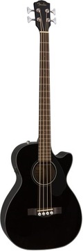 Fender CB-60SCE Черная акустическая бас-гитара