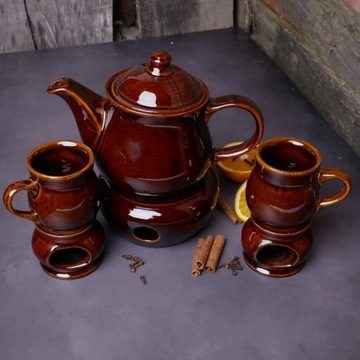 Podgrzewacz kamionkowy do kubka, pod kubek Stodesek