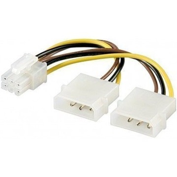 Goobay 51360 Power cable/adapter for PC graphics c
