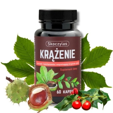 Skoczylas KRĄŻENIE | Ruszczyk | Diosmina | Kasztanowiec | 60 kapsułek
