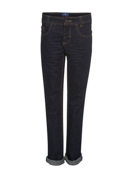 TOM TAILOR GRANATOWE PROSTE JEANSY (12L)
