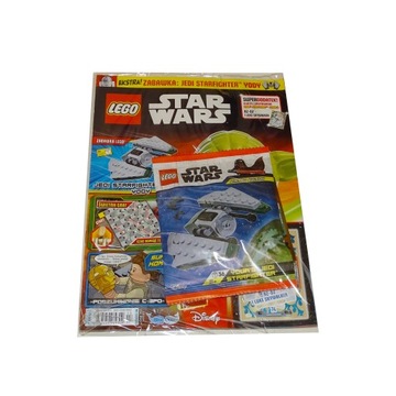 Gazetka MAGAZYN LEGO Star Wars nr 13/2023 JEDI STARFIGHTER YODY KARTA LE28