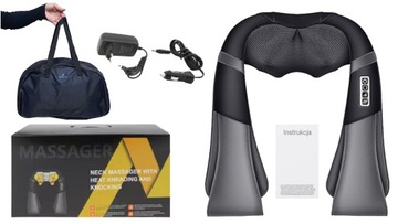 Массажер для шеи и спины Шиацу для массажа тела с подогревающим постукиванием