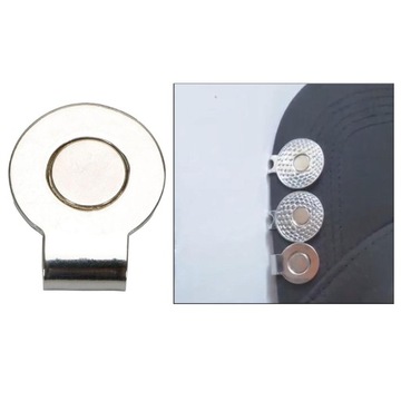 3 маркера для мяча для гольфа из цинкового сплава, зажим для женской шляпы для гольфа, крепежный инструмент