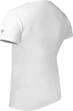 Koszulka T-SHIRT bawełniana UMBRO biała SLIM FIT rozmiar S 2-pak