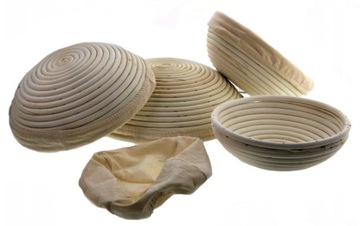 ФОРМА ДЛЯ РАТАНСКОЙ КОРЗИНЫ ДЛЯ ХЛЕБА 23см 2 шт.